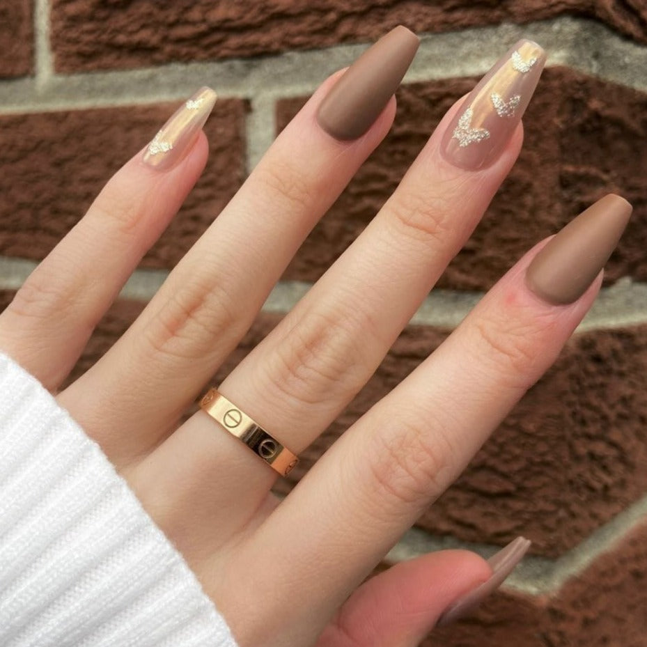 Brown Nails Amazing Manicure Ideas