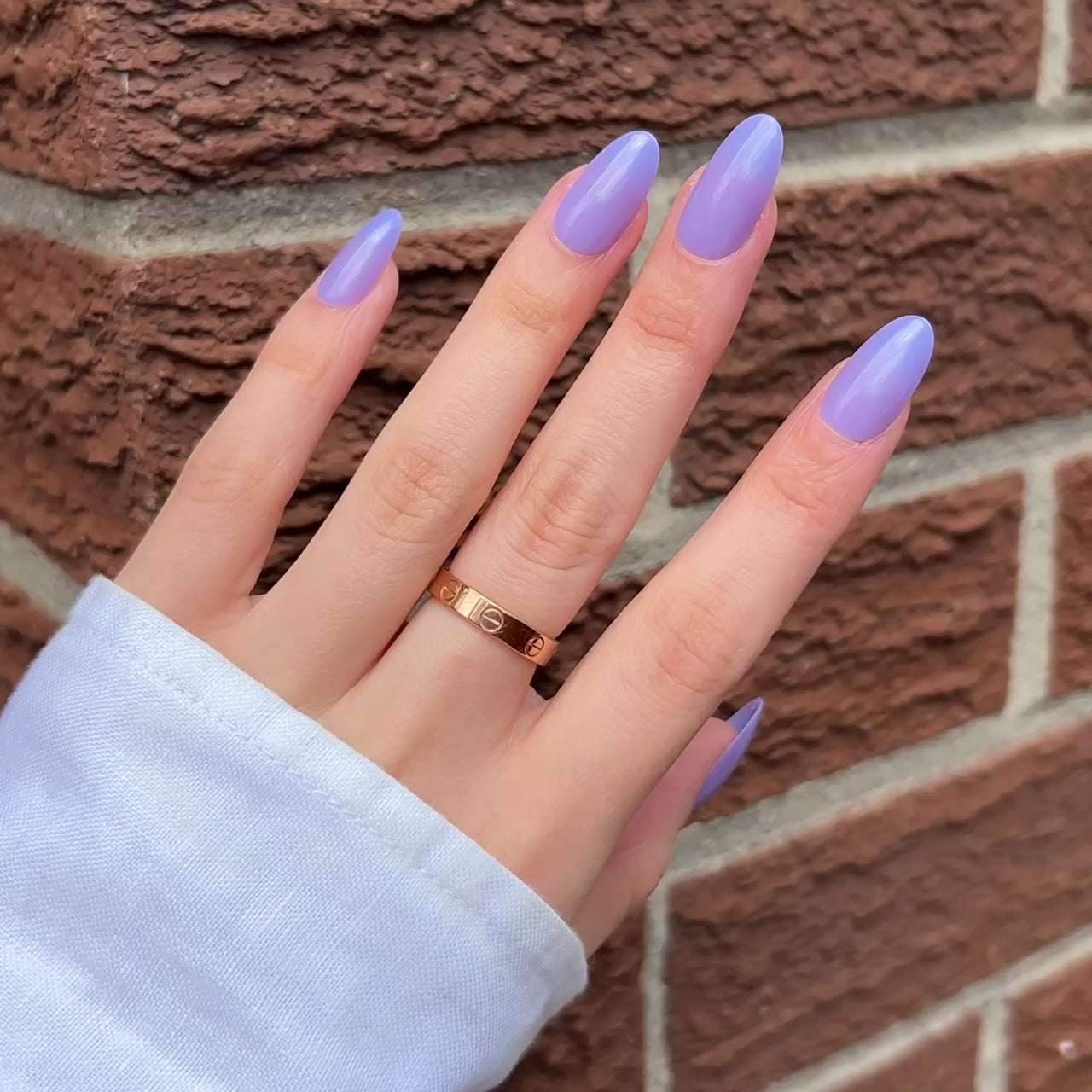 Periwinkle Press on Nails | Bloomie Beauty